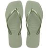 Havaianas Sandali Slim Square, Smoke Green (1156), 24.0~25.0 cm
