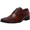 Florsheim Angelo Cap Toe Oxford Uomo, Cognac, 41 EU