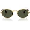 RAY-BAN Occhiali da sole unisex con lenti verdi protette UV - 0RB3931001/3154