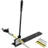 MXBAOHENG Taglierina Din Rail Doppio Foro con il righello, 35*7.5 mm Tagliatrice della Ferrovia del Foro del Doppio della Taglierina della Guida di Baccano per rotaie ferroviarie e in alluminio (Nero)