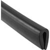 API Guarnizione a U nera per bordi, in gomma 8,7 mm di altezza x 4,8 mm di larghezza. (1 metro)