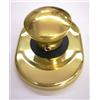 effedielle® Kit limitatore di apertura ricambio (NEW CRETA) per porta blindata sicurezza ATRA-DIERRE Mostrina+pomolino completa di inserti di fissaggio per 1 porta finitura ORO LUCIDO