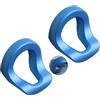 JMCXSM592 2 pezzi Maniglie colorati cameretta bambini Pomello decorative,Tiretti Armadio Lega di zinco Manopole Cassetto Maniglione porta Tavolino,Pomolo Mobile (Passo foro 32mm,Blu)