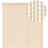 Tende antimosche in corda beige 100x220 cm