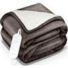 sinnlein® Coperta Elettrica 200x180cm con spegnimento automatico | 9 Livelli di Riscaldamento, Timer, Riscaldamento Rapido, Per Divano, Letto