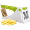 AKITAInk Tagliapatate Stilo con Lama in Acciaio Inox, Affettapatate Manuale in Plastica Leggera, Taglio Preciso e Uniforme, Utensile Cucina per Chips, Gratin e Fritture, Facile da Pulire