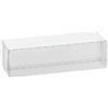Generic 20 scatole scatoline in pvc plastica trasparente varie misure per bomboniere scatola bomboniera porta oggetti presentazione raffinata (16x5x5 cm)