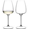 Riedel Vino bianco d'uva/bicchiere di champagne/bevande spray | Design a fondo piatto, adatto per cocktail, lavabile in lavastoviglie