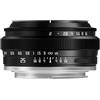 Generico Lens accessories, Obiettivo grandangolare for fotocamera Prime con messa a fuoco manuale APS-C da 25 mm F2, compatibile con Sony NEX-3 ZFC X-T10,For outdoor photography(Z mount)
