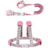 Generic Imbracatura per bambini con guinzaglio - cinturino da polso anti-smarrimento | regolabile anti-smarrimento riflettente imbracatura da polso con lucchetto per ragazze ragazzi viaggi passeggiate