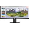 Lenovo Monitor Curvo 34" Wide Quad HD 3440x1440 Nero con Tecnologia LED