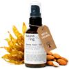 sauna/ing Olio per capelli per sauna Golden Kelp & Mandorle - Olio nutriente per capelli per sauna e cura quotidiana dei capelli - Vegano e senza silicone - Prodotto in Finlandia