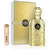 RESAES Resistant and aesthetic Profumo Bayaan 100 ml, profumo arabo da donna a lunga durata, Eau de Parfum include atomizzatore ricaricabile 5 ml fragranza floreale e dolce con note di cassis, praline e vaniglia (Bayaan)