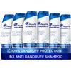 Head & Shoulders Shampoo antiforfora Classic Clean, confezione da 6 (6 x 250 ml), shampoo per pulizia profonda clinicamente testata, UK #1