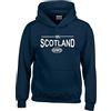 Cyclops Print 100% Scotland Six Nation Rugby FELPA UOMO NAVY, Marina Militare, XXL