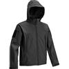 DEFCON 5 Giacca Tattica Softshell con Cappuccio Staccabile OD Green Black Coyote Brown D5-3430 OD B CB (Black, XXXL)