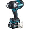 Makita TW001GD201 - Avvitatore a impulsi XGT 40V Max Li-Ion senza spazzole completo di 2 batterie da 2,5 Ah e caricatore fornito in valigetta Makpac