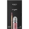 KIKO Milano Lip Combo Set 01, Kit Labbra: Lucidalabbra Idratante E Matita Labbra Abbinata