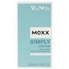 Mexx Simply for Him Eau de Toilette, profumo rinfrescante ed elegante, formula vegana, flacone di vetro, 50 ml