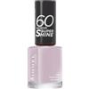 Rimmel London 60 Seconds Super Shine Smalto, Smalto asciugatura rapida, Colore vibrante, A lunga tenuta, 8 ml, 498 Rain Rain Go Away