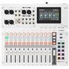 YAMAHA MGX12V Digitale Mixing-Konsole - Kompakter Audio- & Video-Mixer mit Touch-LCD-Steuerung, HDMI-USB-Capture, Bluetooth-Audio, Dual-USB und microSD-Recording - Weiß