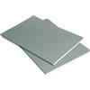 Sigel Quaderno Linescape A5 con copertina morbida | LS301, rigato, 68 pagine, verde fluorescente/grigio chiaro, 2 pezzi