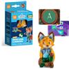 Edurino Figur Mika Erstes Lesen & Schreiben (Stufe 1) ab 4 Jahren inkl. App | Innovatives & digitales Lernspiel | Spielerisches Lernen von Buchstaben, Silben & Reimen