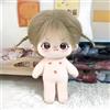 YHYQiFei 20cm plush doll with Skeleton,Cute Anime Cotton dolls,8 inch,Soft Stuffed Dress Up Doll,Collection Gift (G)
