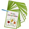 Qusinfc Cartoline interattive vocabolario per bambini, apprendimento precoce, 11 cm x 8 cm, parola per insegnanti, scuola materna sviluppo linguistico