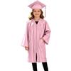 Generico Toga Laurea Bambini Set con Toga Accademica Cappello Tocco e Nappa, Costume Uniforme per Cerimonia Diploma Asilo Scuola Materna e Primaria Diplomino Foto Ricordo Outfit Palcoscenico Performance 2026