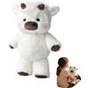 SHLBLSS pupazzo che corre,peluche mucca che corre,sprint peluche,Running Cow Plush,ultra-soft Highland Cow Plush Adorable&Furry Highland,45cm Stuffed Animal,Can Serves As Home Decor,For Men Women Kids(A,45CM)