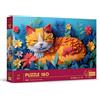 Trefl - Puzzle Effetto 3D, Gattino - 160 Pezzi - 40° Anniversario Trefl, Puzzle Colorato con Animali, per Bambini a partire dai 6 anni