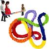 Generic Corda da gioco all'aperto - Anello a fascia per bambini | flanella esterna con cordino elastico interno, strumento elastico cooperativo, corda da corsa , attrezzatura per attività