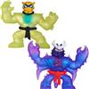 Heroes of Goo Jit Zu HGZ Goo Shifters Liquid Gold Pantaro VS Shadow Orb Scorpius Versus Pack, due giocattoli elastici e morbidi riempiti con una trasformazione Goo unica
