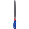 WORKPRO W051002 - Lima piatta da 25,4 cm - Lima in acciaio resistente per affilare strumenti e sbavare, comoda impugnatura antiscivolo, doppio taglio, affilatrice per professionisti e fai da te