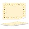Logbuch-Verlag 25 etichette adesive per miele bicchieri miele adesivi giallo con api 7,4 x 5,2 cm adesivi da scrivere