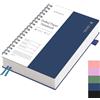 EMSHOI Taccuino B5, Bullet Dotted Journal, Quaderno a spirale 300 pagine/150 fogli, carta a griglia punteggiata 100 gsm, copertina rigida in PVC, quaderni per donne, uomini, ufficio, scuola, scrittura