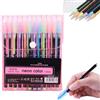 CALLYSONIC Set di 12 penne gel ad asciugatura rapida, colori pastello WaterChalk, penne in gel multicolore per esigenze artistiche, libri da colorare per adulti, disegnare, schizzi, fai da te (1)