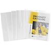 AYHYHLJZJ 10 copertine trasparenti per libri 19,5 x 26,5 cm - Robuste e riutilizzabili con striscia adesiva regolabile - Ideali per libri scolastici, ufficio e home office