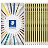 STAEDTLER 121 Noris School Pencil - Mine infrangibili - Confezione da 24 matite in busta regalo - Grado HB (Grado 2B)