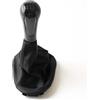 STQNXR Copri Cambio Auto per Chevrolet per Spark 2011 2012 2013 2014 2015 Pomello del Cambio Coperchio Nero Avvio Manuale