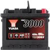 YUASA Batteria 45, Ah 440, A/EN YBX3063 L 207mm B 175mm H 175mm Compatibilità con RENAULT Clio 3 Hatchback BR0/1, CR0/1 Clio 2 BB0/1/2, CB0/1/2 Megane 3 Hatchback BZ0/1 Twingo 1 C06 Twingo 2 CN0