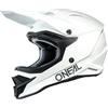 O'Neal 0627-335 Casco 3Srs Solid, Bianco, XL, 61-62 cm