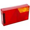 meinAnhängerersatzteil Lente per fanale posteriore Aspöck Multipoint 1 I destra 18-8452-007 Vetro di ricambio per rimorchio auto