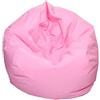 BriskyM Pouf per Bambini e Adulti, Imbottita, Impermeabile, per Interni ed Esterni Sedia da Gioco e Sedia da Giardino, Senza Imbottitura (Rosa, 1)
