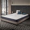 Naturalex - Materasso Matrimoniale 180x200 cm - Perfectsleep - Schiuma Memory HR, Blue Latex, Ergonomico, Ipoallergenico, Ventilato - Lato Invernale ed Estivo