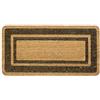 Markotex Zerbino Cocco Fibra Naturale e in Gomma Riciclata (33x60, 33x70,40x70, 40x80, 40x90, 50x100, 60x120, 70x140) (Marrone, 60x120)