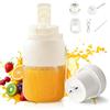 LOMUG Mini frullatore, frullatore portatile da 1300 ml, tazza con coperchio a prova di perdite, mixer ricaricabile USB, con 38 lame, Fresh Juice Mixer Flacone per viaggi, ufficio, sport, campeggio