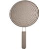 SPORTARC Paraschizzi in silicone e acciaio inox, diametro 28 cm, per padelle