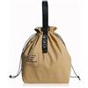 LELE LIFE Borsa termica per il pranzo in tela con chiusura a coulisse, pieghevole e leggera, borsa termica per lavoro, ufficio, picnic, giallo